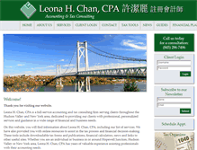Tablet Screenshot of lhc-cpa.com